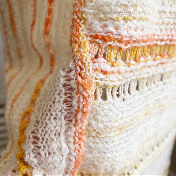 Free People Crochet Knit Dress Kaftan Coverup - Picture 4 of 16